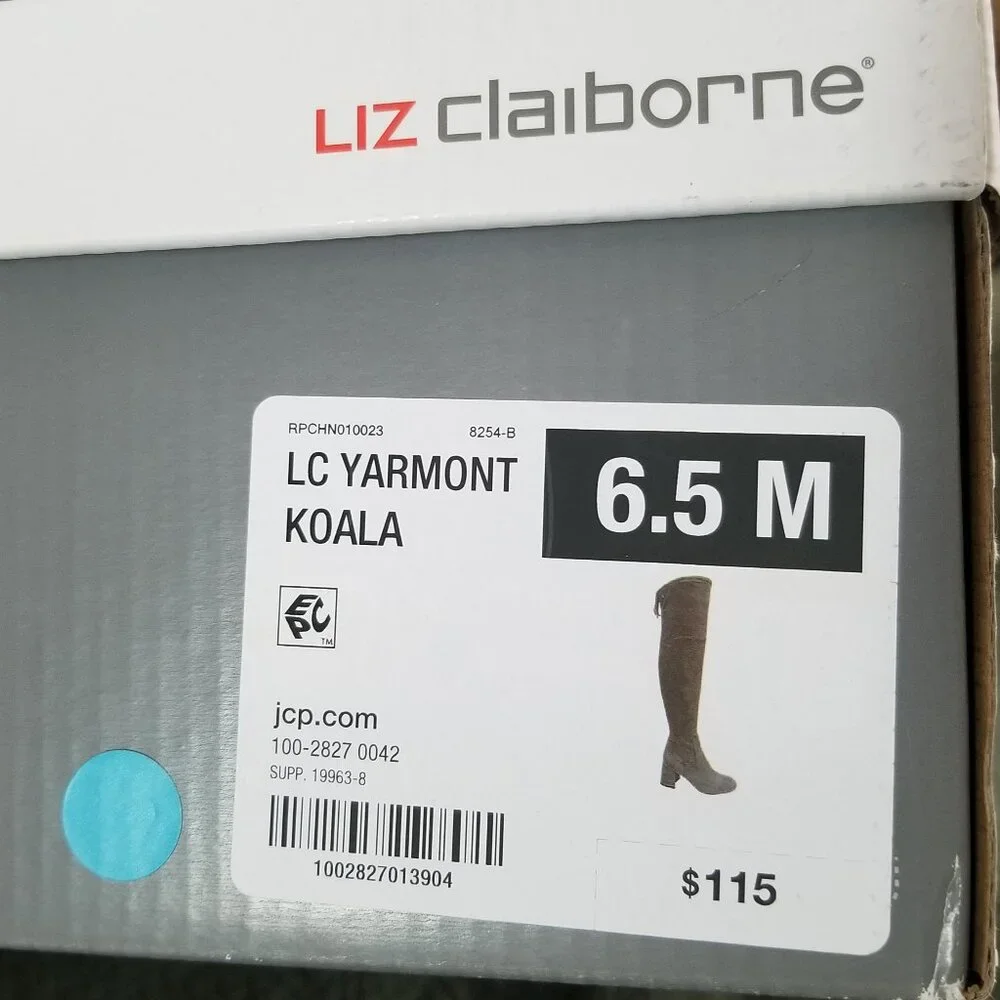 NWT Over-the-Knee Block Boots - Picture 2 of 4